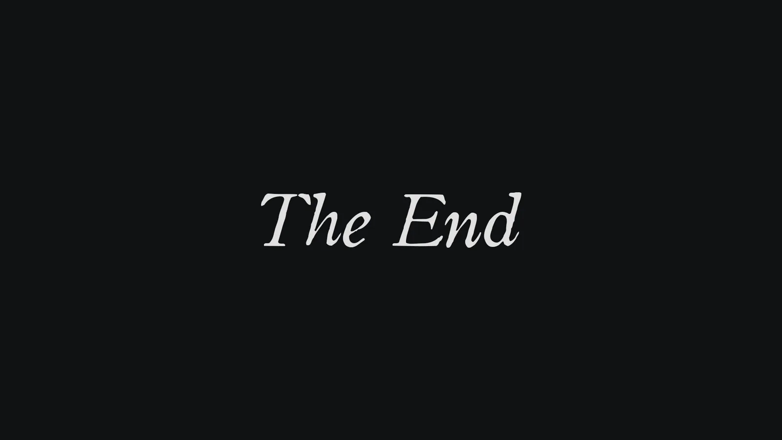 The End wide artwork