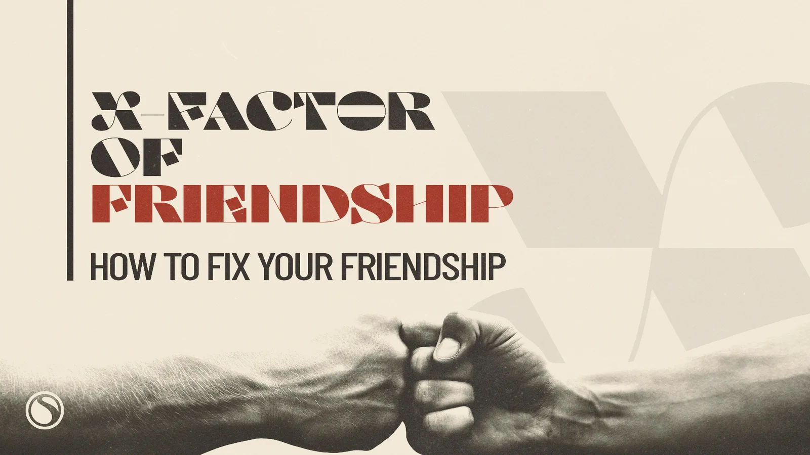 How To Fix Your Friendship message artwork