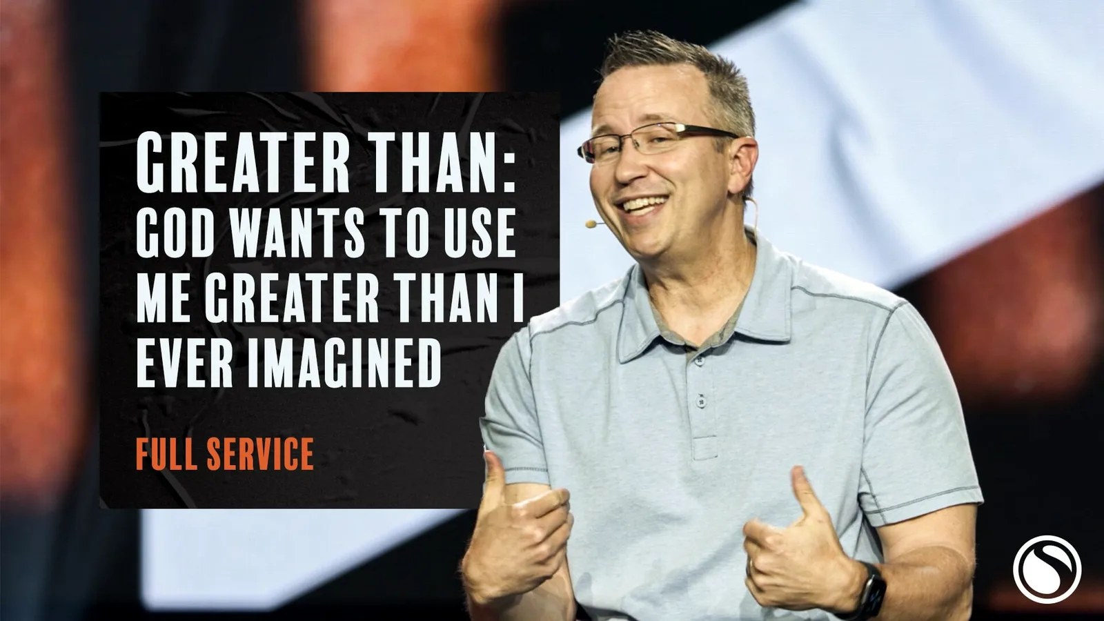 Greater Than - God Wants to Use Me Greater Than I Ever Imagined thumbnail
