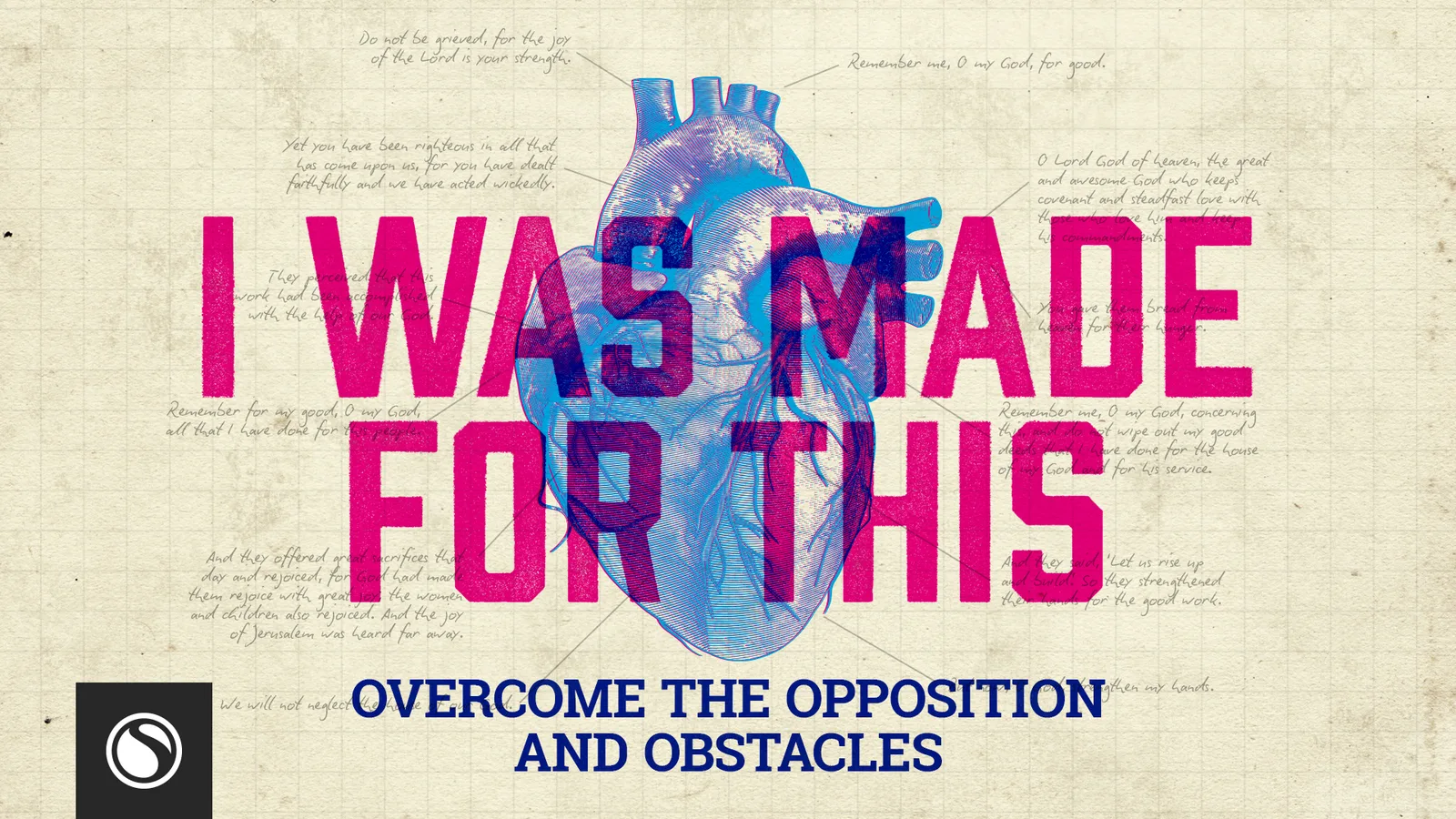 Overcome The Opposition And Obstacles message artwork