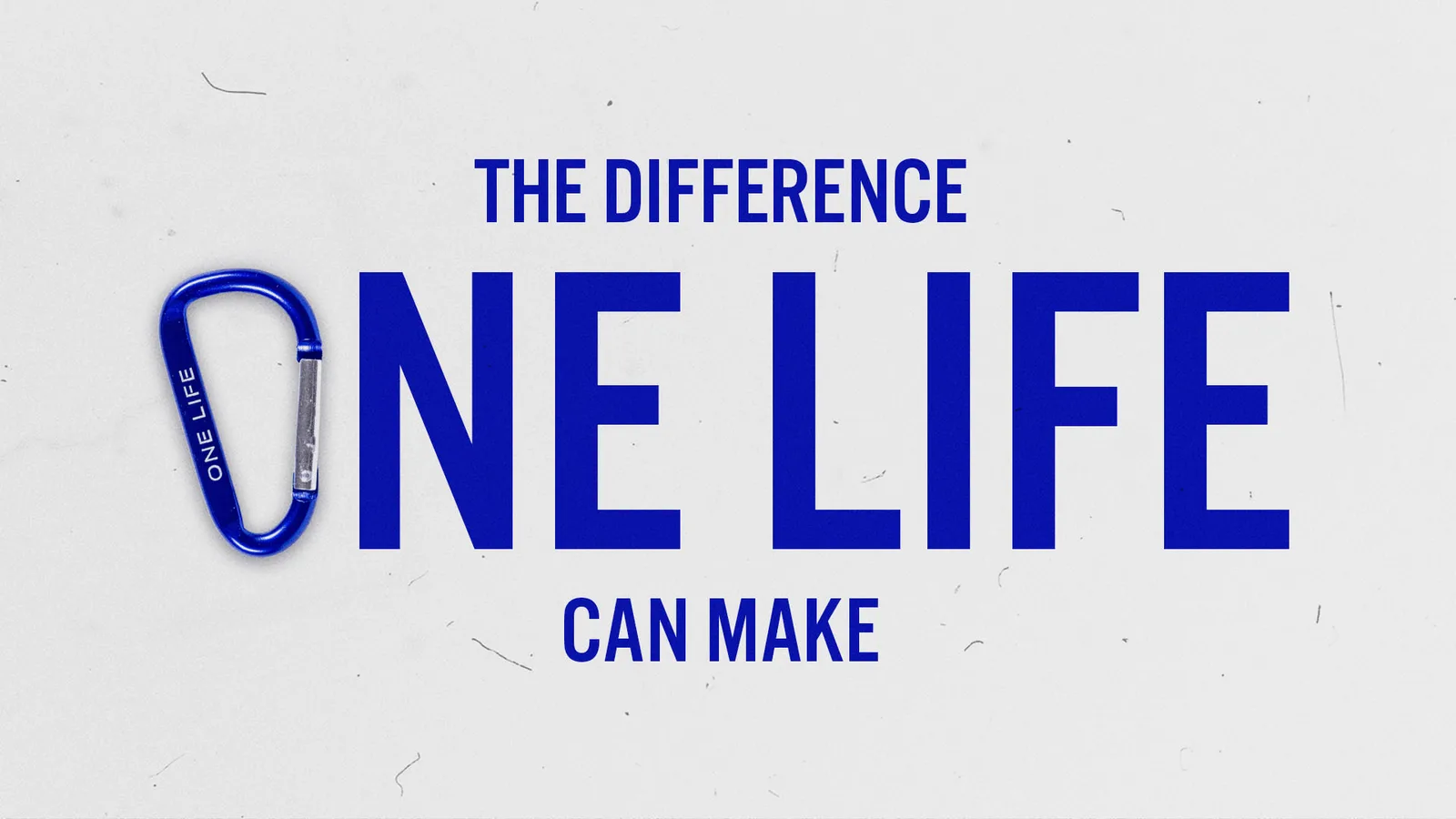 The Difference One Life Can Make wide artwork