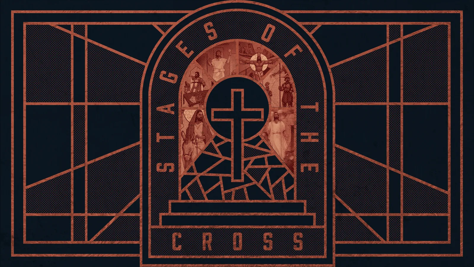 Stages Of The Cross wide artwork