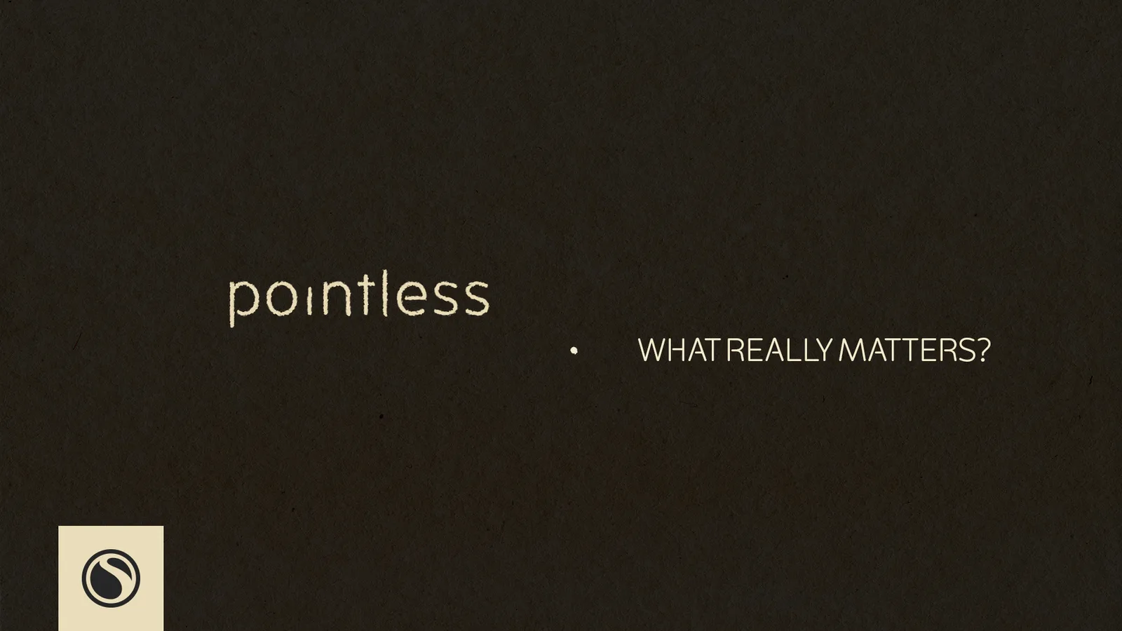 Pointless - What Really Matters? thumbnail