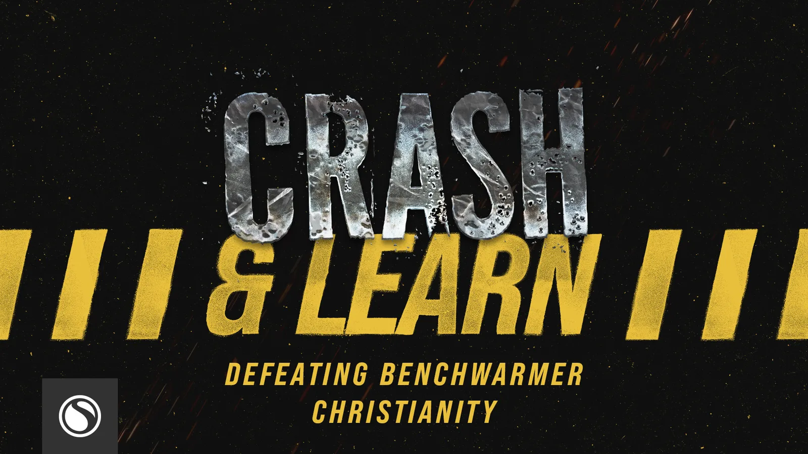 Defeating Benchwarmer Christianity message artwork