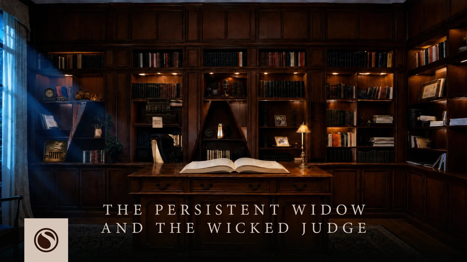 The Persistent Widow And The Wicked Judge message artwork