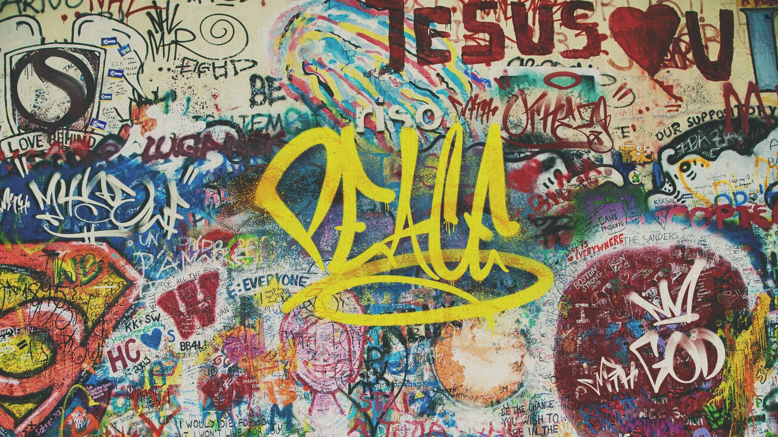 Peace wide artwork