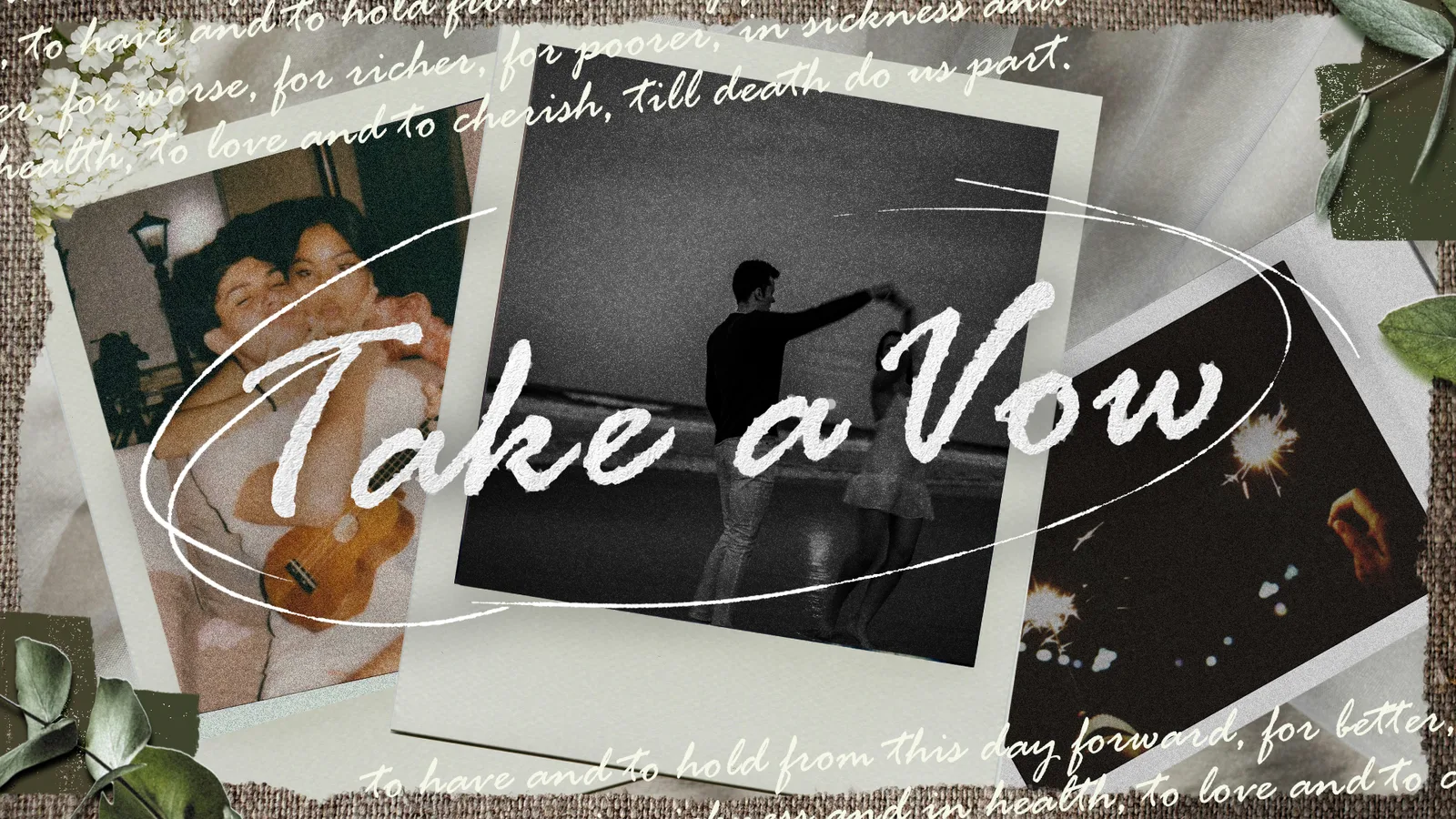 Take A Vow wide artwork
