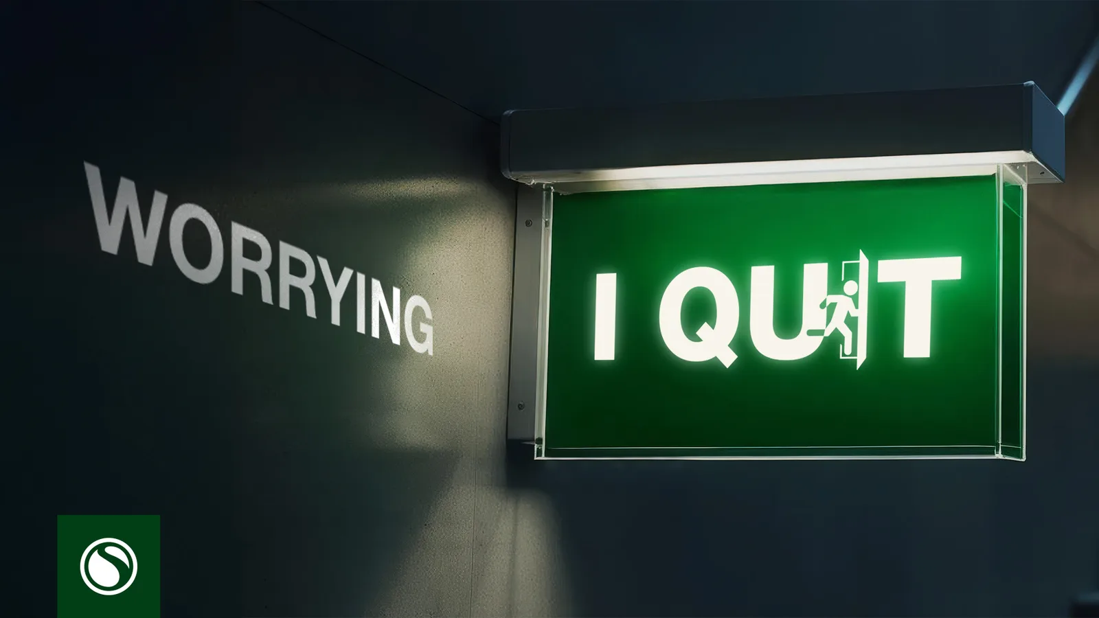 Worrying message artwork